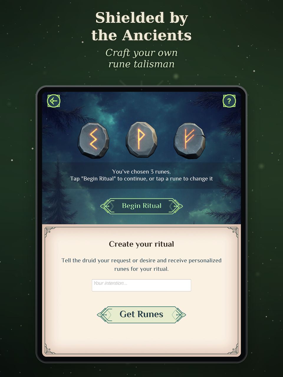 Runic Oracle screenshot 4